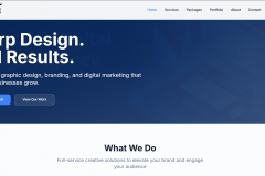 Smart Graphics UK Website Design